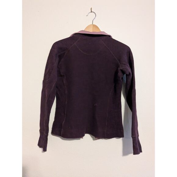 Mountain Hardware zip up maroon jacket size Small - Picture 4 of 7